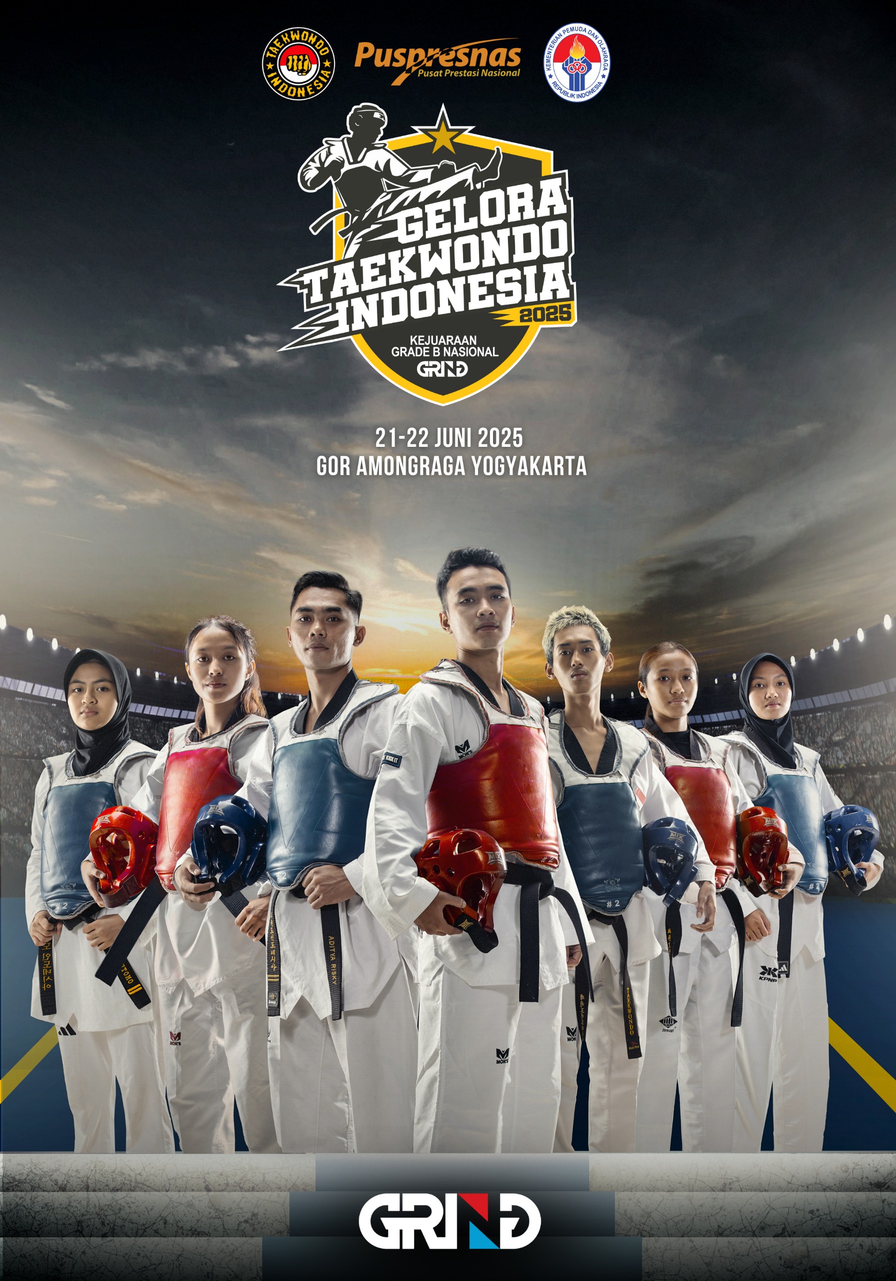 Panggung Juara Taekwondo Indonesia Taekwondo Indonesia Dojang UIN Sunan Kalijaga 
